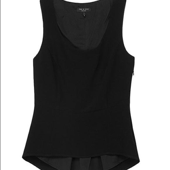 Rag & Bone Structured Peplum tank - Picture 4 of 9